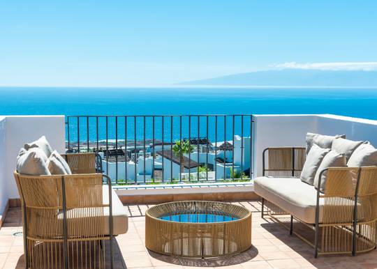 Suite 3 chambres avec vue sur l'océan Hôtel Las Terrazas de Abama Suites Tenerife