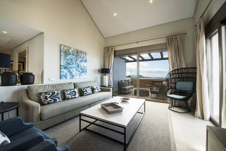 3 bedroom suite with jacuzzi and partial ocean views Las Terrazas de Abama Suites Hotel Tenerife