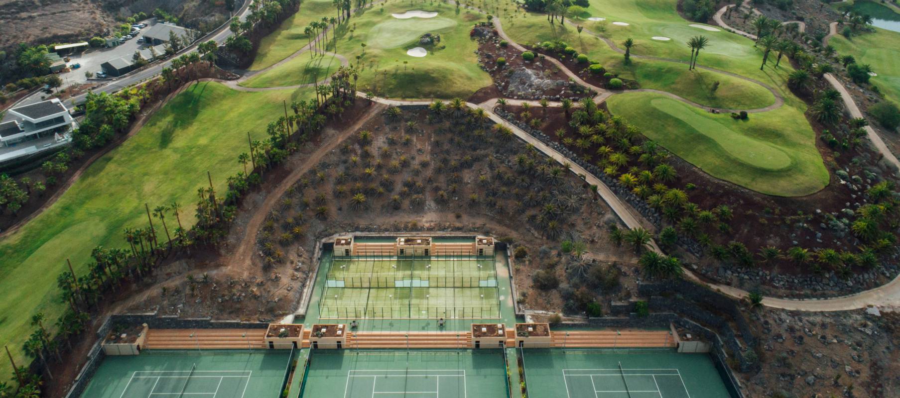 Play tennis and paddle tennis with the Atlantic Ocean as judge Abama Hotels