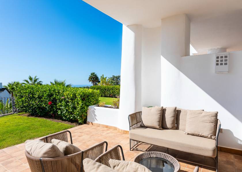 Las Terrazas de Abama Suites Hotel 2 Bedroom Suite with partial Ocean Views