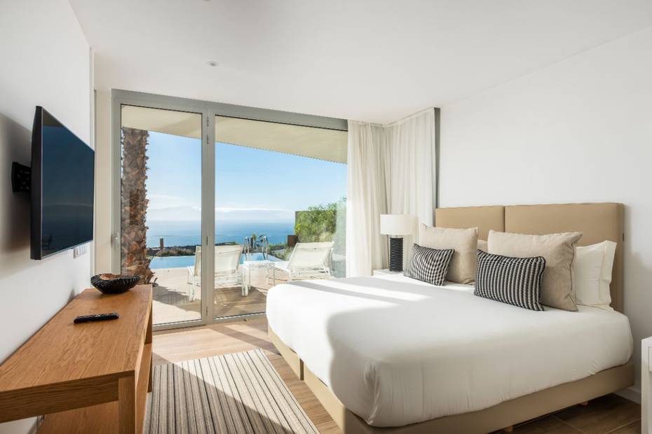Villa del tenis 2 dormitorios con vistas al océano y piscina privada Hotel Los Jardines de Abama Suites Tenerife