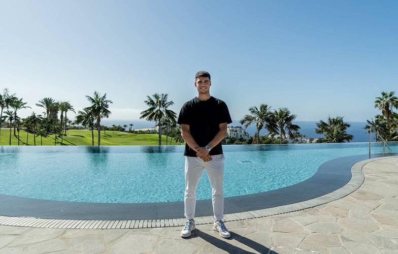 Carlos Alcaraz enjoys a holiday at Abama Resort Tenerife and promises to return next year Abama Hotels Carlos Alcaraz enjoys a holiday at Abama Resort Tenerife and promises to return next year Abama Hotels