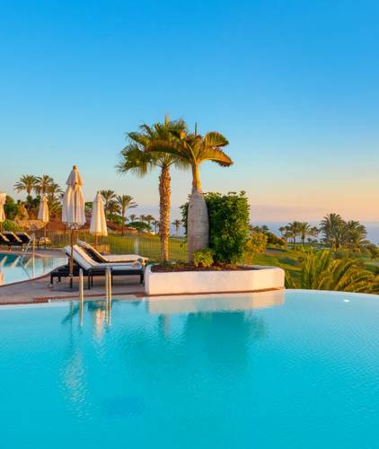 Piscines infinity Abama Hotels