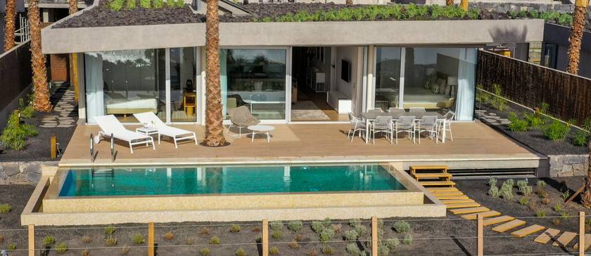 2-bedroom tennis villa with oceanfront views Hotel Los Jardines de Abama Suites Tenerife