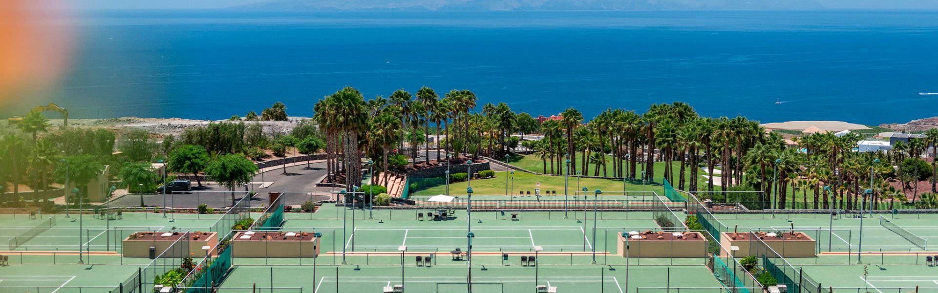 Play tennis and paddle tennis with the Atlantic Ocean as judge Abama Hotels
