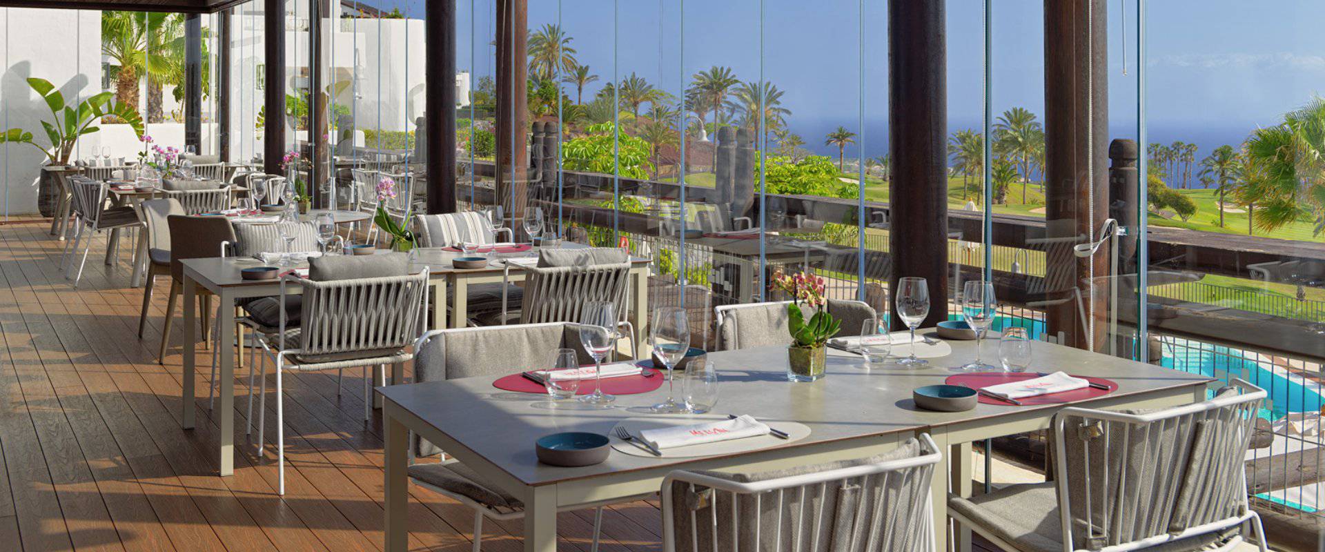 MELVIN Restaurant With the seal of Martin Berasategui Abama Hotels