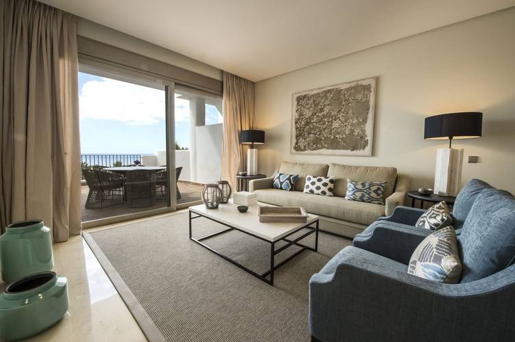 2 bedroom suite with partial ocean view Las Terrazas de Abama Suites Hotel Tenerife
