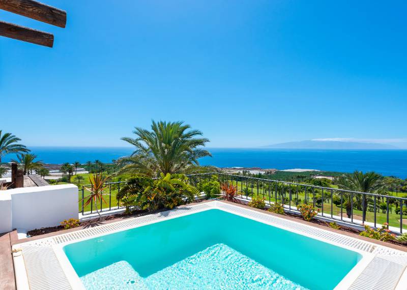 3 bedroom suite with jacuzzi and ocean views Las Terrazas de Abama Suites Hotel Tenerife
