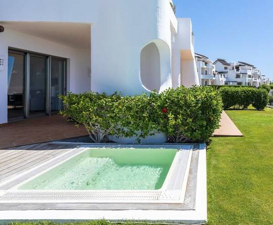 Suite mit 2 schlafzimmern, whirlpool und teilweisem ozeanblick Hotel Las Terrazas de Abama Suites Teneriffa Suite mit 2 schlafzimmern, whirlpool und teilweisem ozeanblick Hotel Las Terrazas de Abama Suites Teneriffa