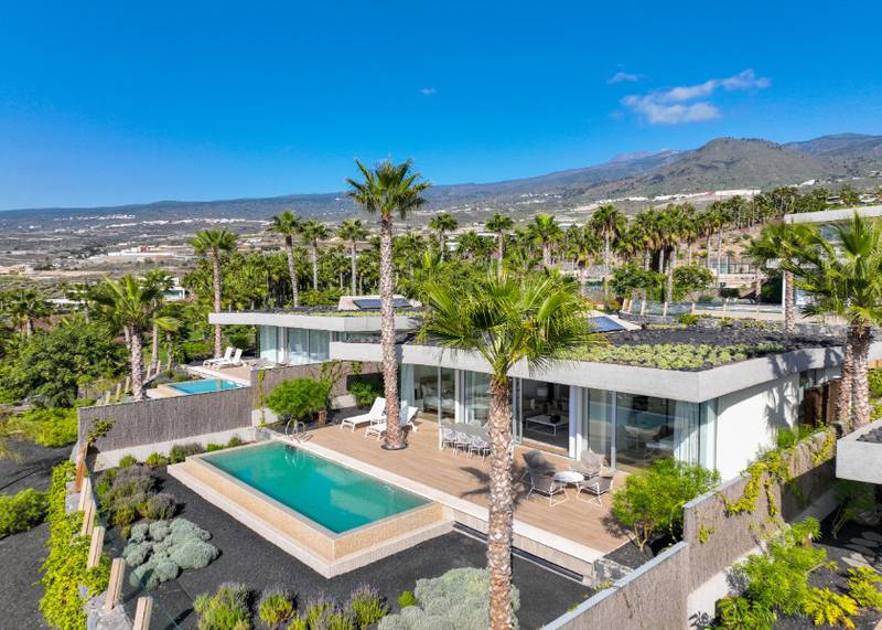 2 bedroom villa del tenis with ocean views and a private swimming pool Hotel Los Jardines de Abama Suites Tenerife