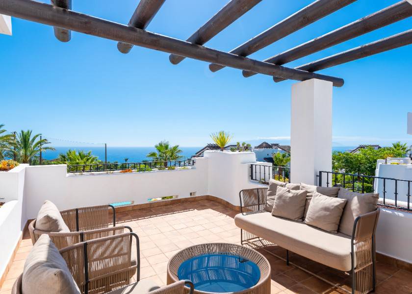 2 bedroom suite with partial ocean views Las Terrazas de Abama Suites Hotel Tenerife
