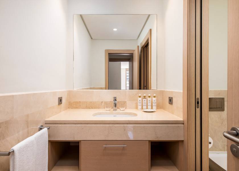 2 bedroom suite with jacuzzi and partial ocean views Las Terrazas de Abama Suites Hotel Tenerife