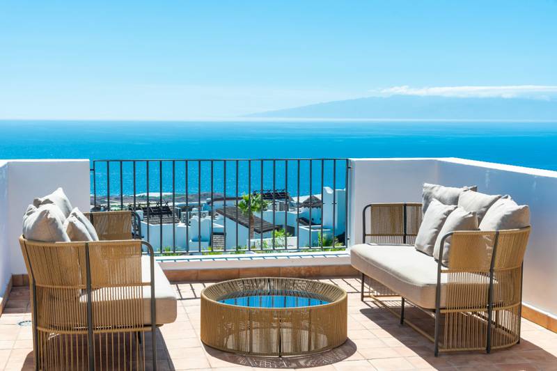 Suite 3 dormitorios vista al océano Hotel Las Terrazas de Abama Suites Tenerife