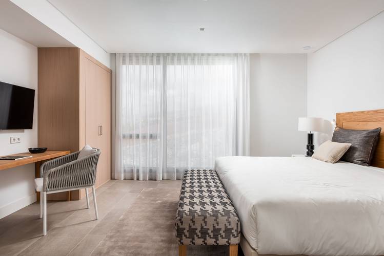 Suite 3 schlafzimmer mit frontalem blick auf den ozean Hotel Los Jardines de Abama Suites Teneriffa