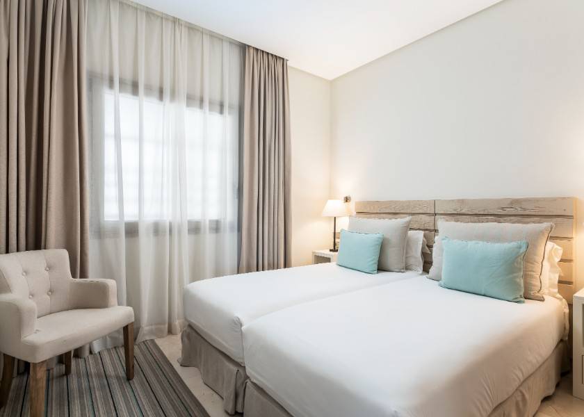 2 bedroom suite with jacuzzi and partial ocean views Las Terrazas de Abama Suites Hotel Tenerife