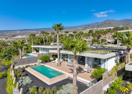 Villa del tenis 3 dormitorios con vistas al océano y piscina privada Hotel Los Jardines de Abama Suites Tenerife