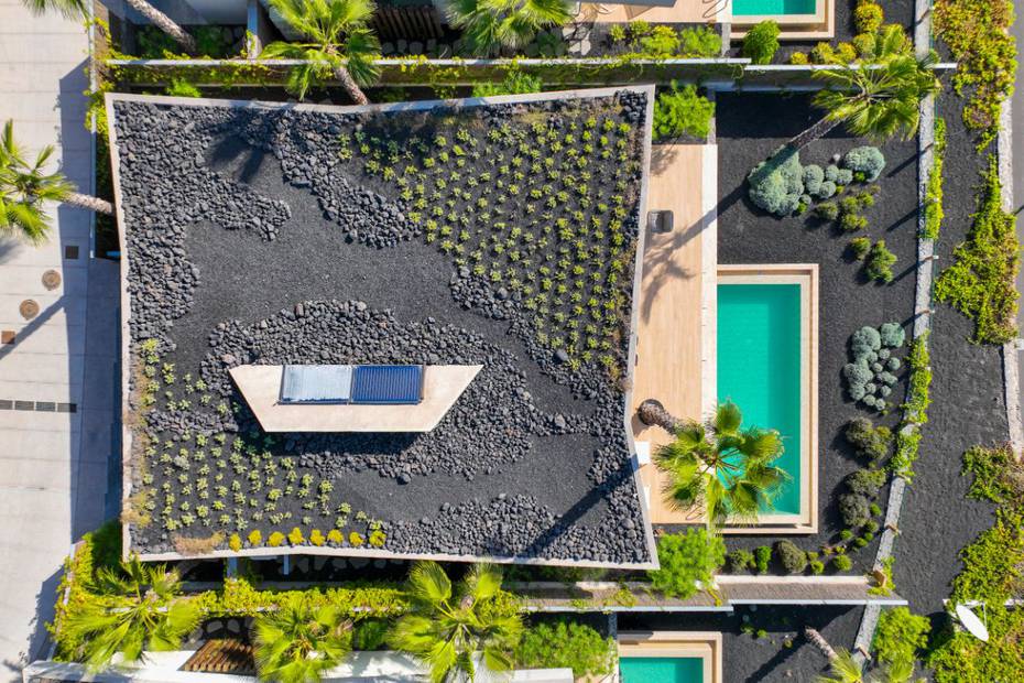 2-schlafzimmer-villa del tenis mit meerblick und privatem swimmingpool Hotel Los Jardines de Abama Suites Teneriffa