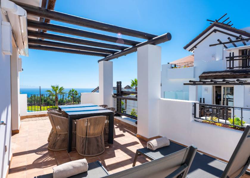 2 bedroom suite with jacuzzi and partial ocean views Las Terrazas de Abama Suites Hotel Tenerife
