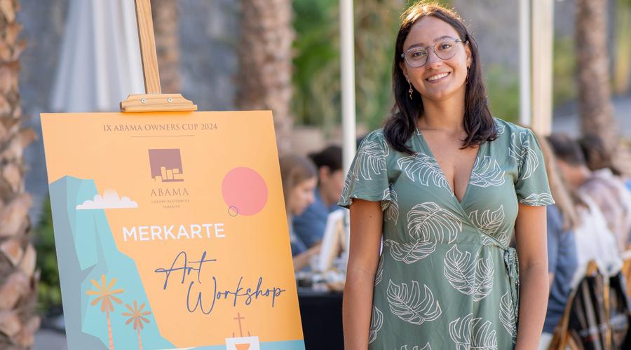 La Plaza acoge un taller de Elia Estévez, una de las artistas que expone su obra en Abama Gallery Abama Hotels La Plaza acoge un taller de Elia Estévez, una de las artistas que expone su obra en Abama Gallery Abama Hotels